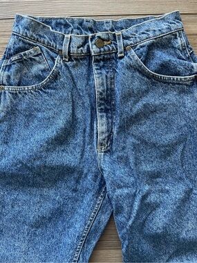 Lee Vintage Jeans High Rise Blue Stonewash Womens Junior 9
